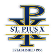 St. Pius X Logo